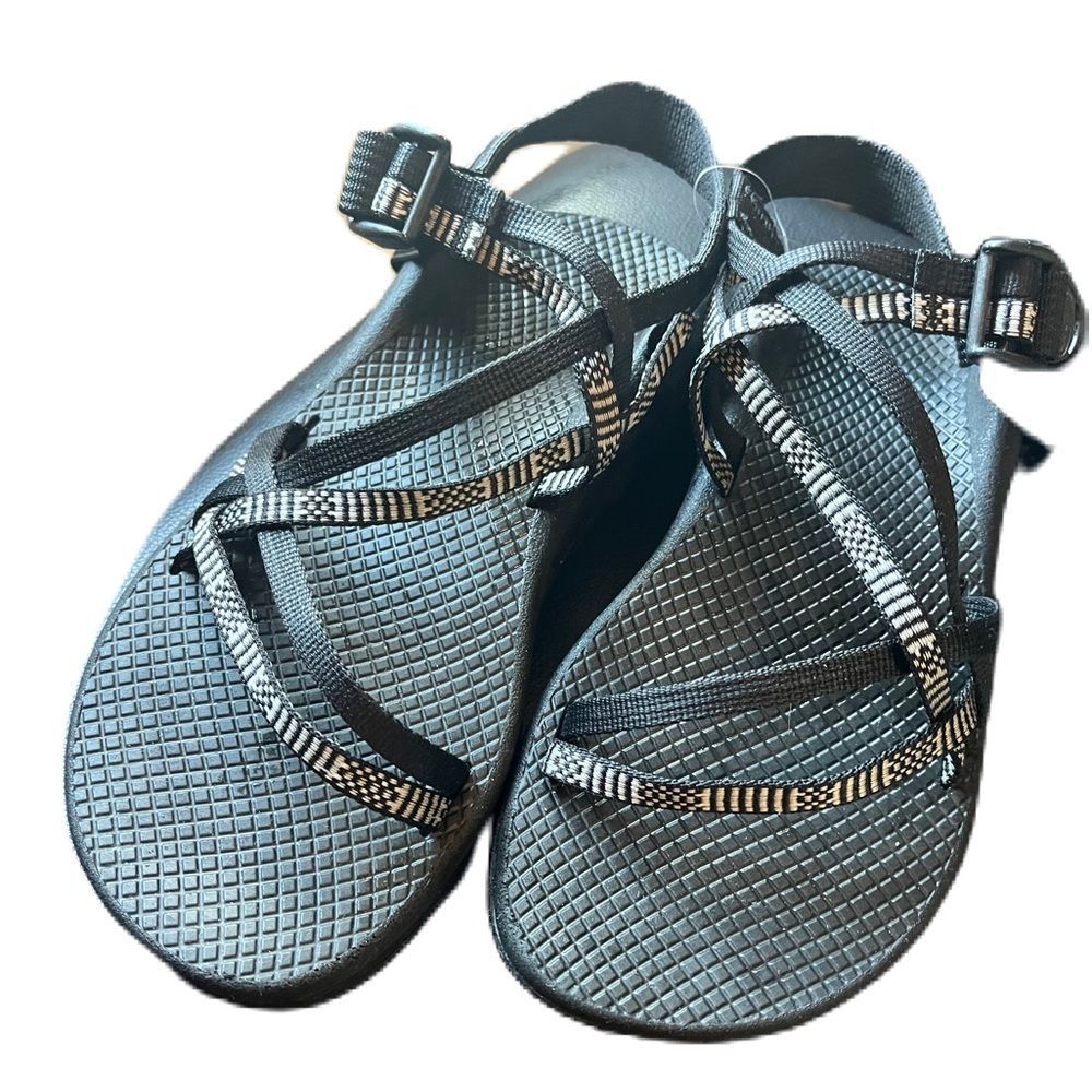 Chaco ZX/1 classic size 8 black white sport water made in America USA - Picture 3 of 6